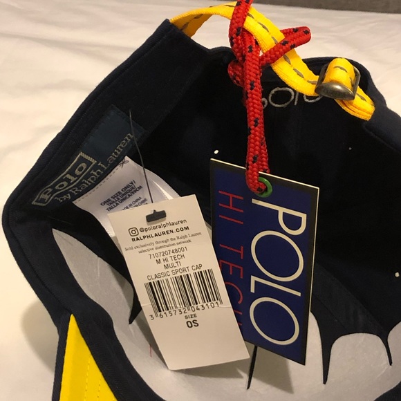 Polo Ralph Lauren Hi Tech Climb Cap Strapback NWT - Picture 3 of 5